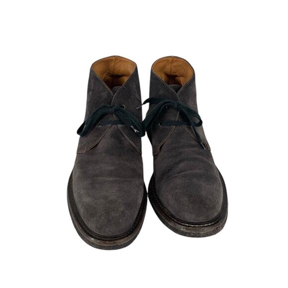 M. Gemi Italy Suede Chukka Boots Ankle Gray Size 42.5 Mens - Picture 2 of 14